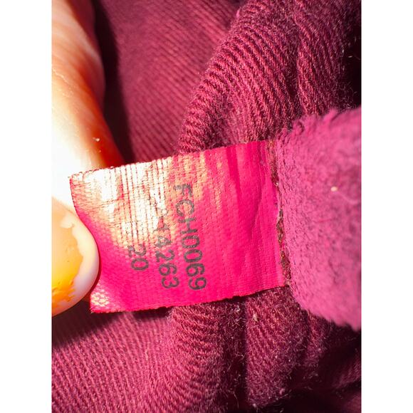 Frye melissa Hobo burgandy wine leather braided detail purse - Picture 7 of 8